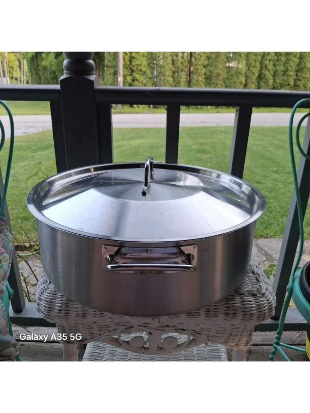By IL MULINO Large Stainless Steel Stock Pot With Lid 18/10  12 Qt Heavy-Duty &